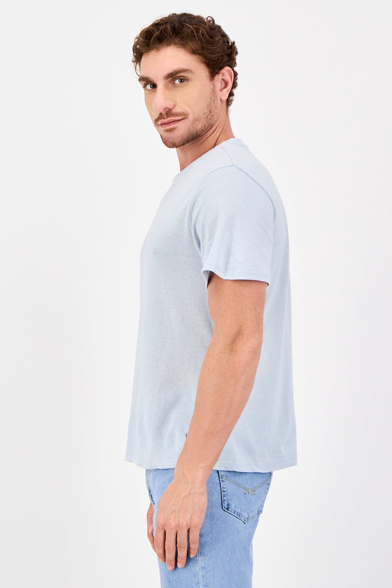 Frye تي شيرت رجالي بأكمام قصيرة بياقة دائرية 4 قطع بشعار العلامة التجارية، متعدد الألوان - Image 2